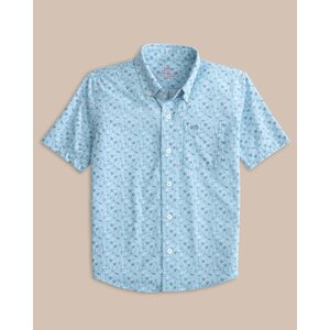 Southern Tide Forget A Boat It Sportshirt Clearwater Blue