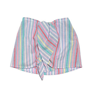 Pleat Collection Sorbet Stripe Stella Wrap Skirt