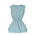Pleat Collection Mint Josie Dress