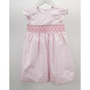Baby Blessings Clothing Pink Geometric Nora Dress