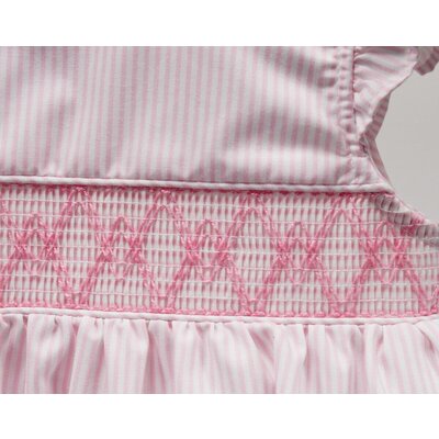 Baby Blessings Clothing Pink Geometric Nora Bubble