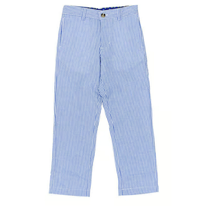 J Bailey Sailor Blue Stripe Seersucker Pants