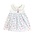 Luigi Butterfly Dress White/Light Bubblegum