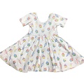 Frosted Happiness Organic Cotton Twirl Dress