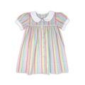 Lullaby Set Breccan Dress Rainbow Stripe