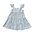Lulu Bebe Blooms Strap Angel Sleeve Layered Dress