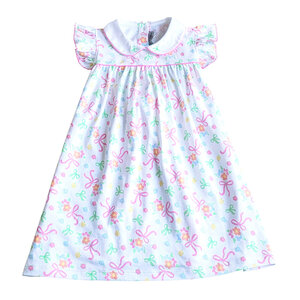 Little Threads Bows Floral Dress