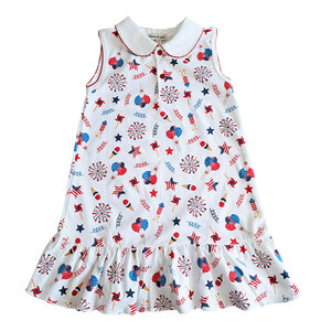 Marco & Lizzy July 4th Ruffle Dress