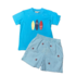 Luigi Surfboards Light Turquoise T-shirt w/ Shorts Set