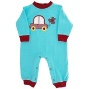 Bailey Boys Love Bug Boys Knit Romper