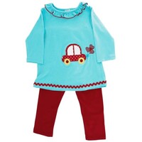 Bailey Boys Love Bug Tunic Pant Set