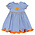 Ishtex Textile Products, Inc Pumpkin Applique Girl's Dress