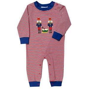 Ishtex Textile Products, Inc Nutcracker Boy's Romper