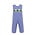 Petit Bebe Tractor Perwinkle Blue Stripe Knit Long Jon Jon