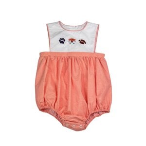 Krewe Kids Orange Tiger French Knot Boys Bubble