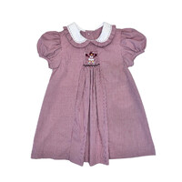 Krewe Kids Garnet Gamecock Smock Dress