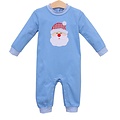 Trotter Street Kids Blue Santa Romper