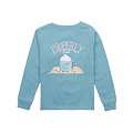 Properly Tied Coastal Sky Hot Cocoa Girl's L/S Tee