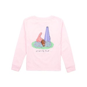 Properly Tied Rose Home Team Girl's L/S Tee