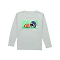 Properly Tied Chrome Grey Gametime Performance L/S Tee