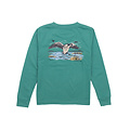 Properly Tied Teal Geese L/S Tee