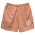 Vive La Fete Clemson Tigers Embroidered Orange Gingham Short Set
