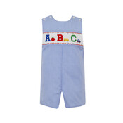 Anavini ABC Blue Gingham Short Jon Jon