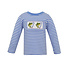 Anavini Fishing Bass Perwinkle Blue Stripe T-shirt/Pants Set