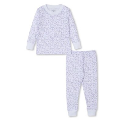 Kissy Kissy Royal Details Lilac Long Pajamas Set