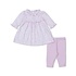 Kissy Kissy Royal Details Pink Dress w/ Leggings Set