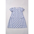 Funtasia, Too Blue/Tan Plaid Big Girl Dress