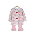 Jumping Jolly Heart Girl Pants Set