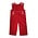 Marco & Lizzy Christmas Red Corduroy Boy Overall