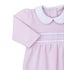 Kissy Kissy Punto Ingles Pink Sack w/Hand Smocking