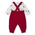 Kissy Kissy Christmas Deer Cheer Overall Set