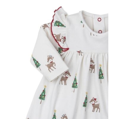 Kissy Kissy Christmas Deer Cheer Dress Set