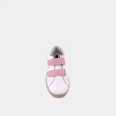 ShuShop Sunny Toddlers Dusty Pink Velcro Sneaker