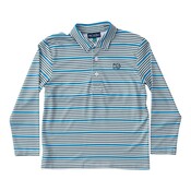 Prodoh Posy Green Fishing Club Stripe Pro Performance Polo