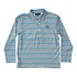 Prodoh Posy Green Fishing Club Stripe Pro Performance Polo