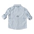 Prodoh Posy Green Powder Blue Windowpane Plaid Founders' Fishing Shirt