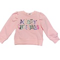 Lulu Bebe Christmas Pastel Pink Sequin Puff L/S Shirt