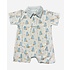 La Luna Blue Ghost Peter Pan Collar Shortall