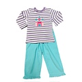 Luigi Castle Lavender Corduroy Flare Pant Set