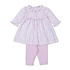 Kissy Kissy Royal Details Pink Dress w/ Leggings Set