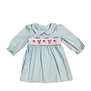 True Santa Smocked Dress