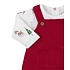 Kissy Kissy Christmas Deer Cheer Overall Set