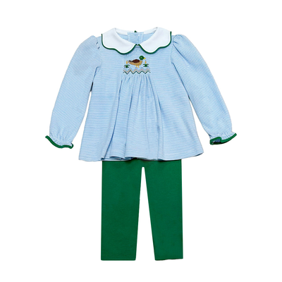 Zuccini Mallard Sylvie Blouse & Leggings