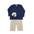 Zuccini Turkey Harry's Play Tee Navy w/ Tan Cord Pants