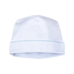 Magnolia Baby Mini Stripes Lt Blue Hat