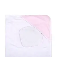 Magnolia Baby Mini Stripes Pink Towel Set